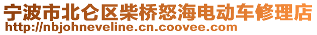 寧波市北侖區(qū)柴橋怒海電動(dòng)車修理店