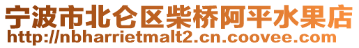 寧波市北侖區柴橋阿平水果店
