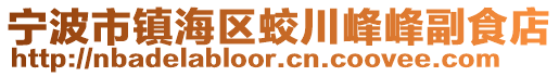 寧波市鎮(zhèn)海區(qū)蛟川峰峰副食店