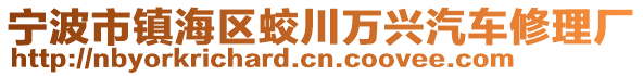 寧波市鎮(zhèn)海區(qū)蛟川萬興汽車修理廠
