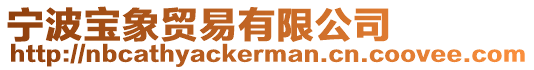 寧波寶象貿(mào)易有限公司