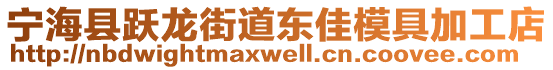 寧海縣躍龍街道東佳模具加工店