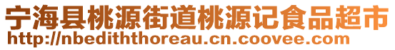 寧?？h桃源街道桃源記食品超市