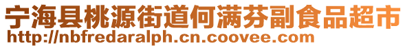 寧?？h桃源街道何滿芬副食品超市