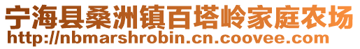 寧海縣桑洲鎮百塔嶺家庭農場