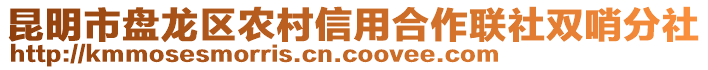 昆明市盤龍區(qū)農(nóng)村信用合作聯(lián)社雙哨分社