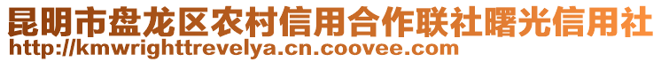 昆明市盤龍區(qū)農(nóng)村信用合作聯(lián)社曙光信用社