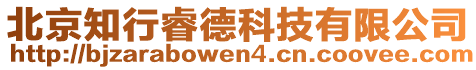 北京知行睿德科技有限公司