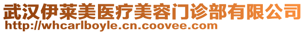 武漢伊萊美醫(yī)療美容門診部有限公司