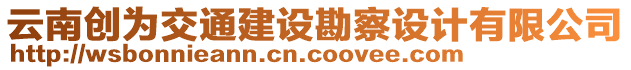 云南創(chuàng)為交通建設(shè)勘察設(shè)計有限公司