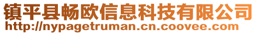 鎮(zhèn)平縣暢歐信息科技有限公司