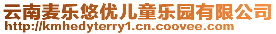 云南麥樂悠優(yōu)兒童樂園有限公司