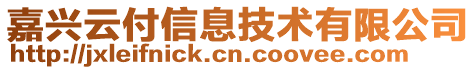 嘉興云付信息技術有限公司