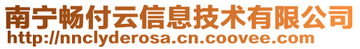 南寧暢付云信息技術(shù)有限公司