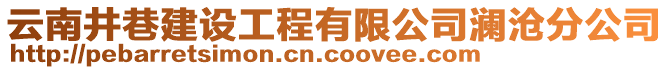 云南井巷建設工程有限公司瀾滄分公司