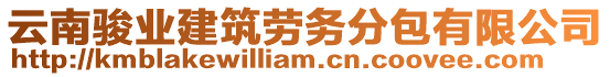 云南駿業(yè)建筑勞務(wù)分包有限公司