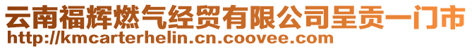 云南福輝燃?xì)饨?jīng)貿(mào)有限公司呈貢一門(mén)市