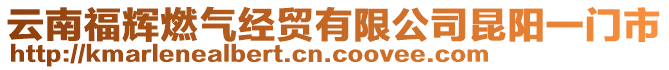 云南福輝燃?xì)饨?jīng)貿(mào)有限公司昆陽(yáng)一門市