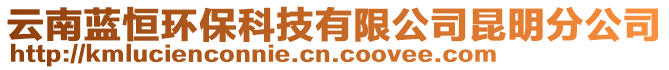 云南藍(lán)恒環(huán)保科技有限公司昆明分公司