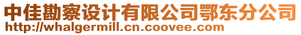 中佳勘察設(shè)計有限公司鄂東分公司