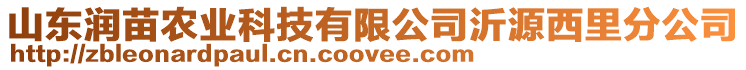 山东润苗农业科技有限公司沂源西里分公司