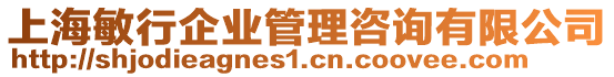 上海敏行企業(yè)管理咨詢有限公司