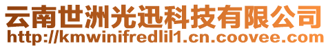 云南世洲光迅科技有限公司