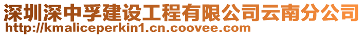 深圳深中孚建設工程有限公司云南分公司