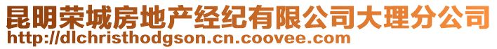 昆明榮城房地產(chǎn)經(jīng)紀有限公司大理分公司