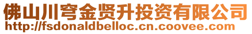 佛山川穹金賢升投資有限公司