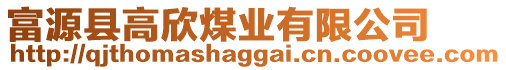 富源縣高欣煤業(yè)有限公司