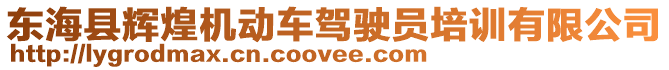 東海縣輝煌機動車駕駛員培訓(xùn)有限公司