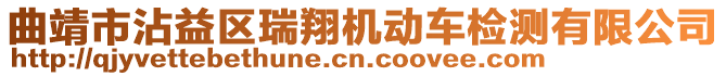 曲靖市沾益區(qū)瑞翔機動車檢測有限公司