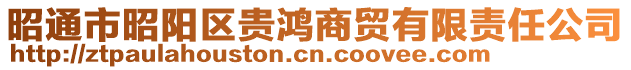 昭通市昭阳区贵鸿商贸有限责任公司