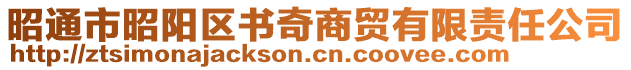 昭通市昭陽(yáng)區(qū)書(shū)奇商貿(mào)有限責(zé)任公司