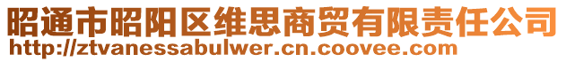 昭通市昭陽區(qū)維思商貿(mào)有限責(zé)任公司