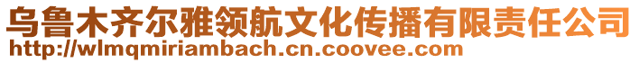 烏魯木齊爾雅領(lǐng)航文化傳播有限責(zé)任公司