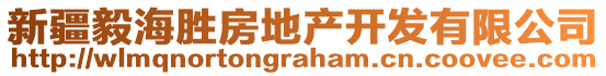 新疆毅海勝房地產(chǎn)開(kāi)發(fā)有限公司