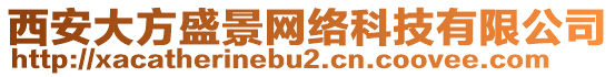 西安大方盛景網(wǎng)絡(luò)科技有限公司