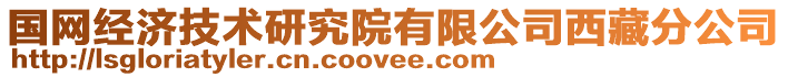 國(guó)網(wǎng)經(jīng)濟(jì)技術(shù)研究院有限公司西藏分公司