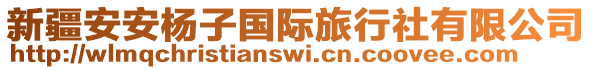 新疆安安楊子國(guó)際旅行社有限公司