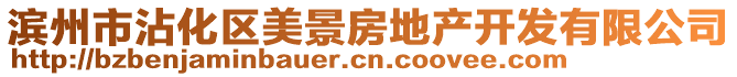 濱州市沾化區(qū)美景房地產(chǎn)開發(fā)有限公司