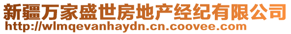 新疆萬家盛世房地產(chǎn)經(jīng)紀(jì)有限公司