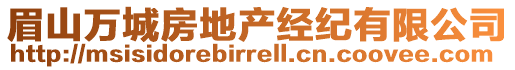 眉山萬城房地產(chǎn)經(jīng)紀(jì)有限公司