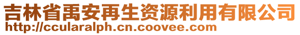 吉林省禹安再生資源利用有限公司