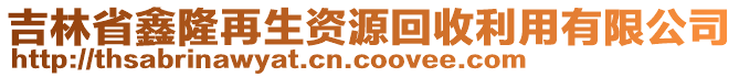 吉林省鑫隆再生資源回收利用有限公司