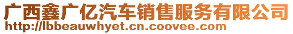 廣西鑫廣億汽車銷售服務(wù)有限公司