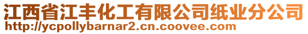 江西省江豐化工有限公司紙業(yè)分公司