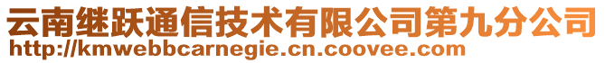 云南繼躍通信技術有限公司第九分公司