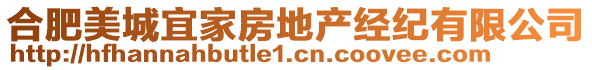 合肥美城宜家房地產(chǎn)經(jīng)紀有限公司